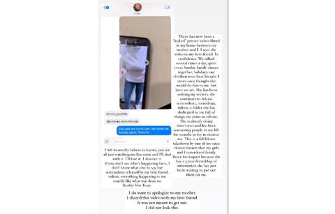 rhoslc monica garcia screams mother leaked video double life text ig