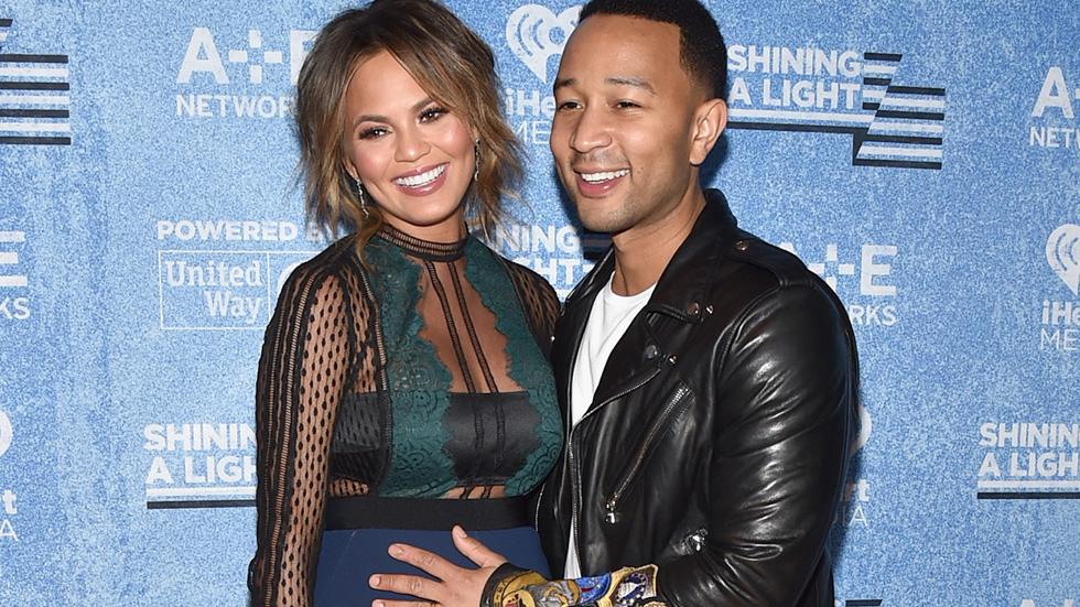 Chrissy Teigen John Legend Pregnant Baby Girl