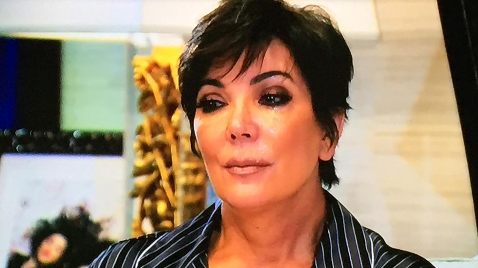 Kris jenner crying bruce jenner