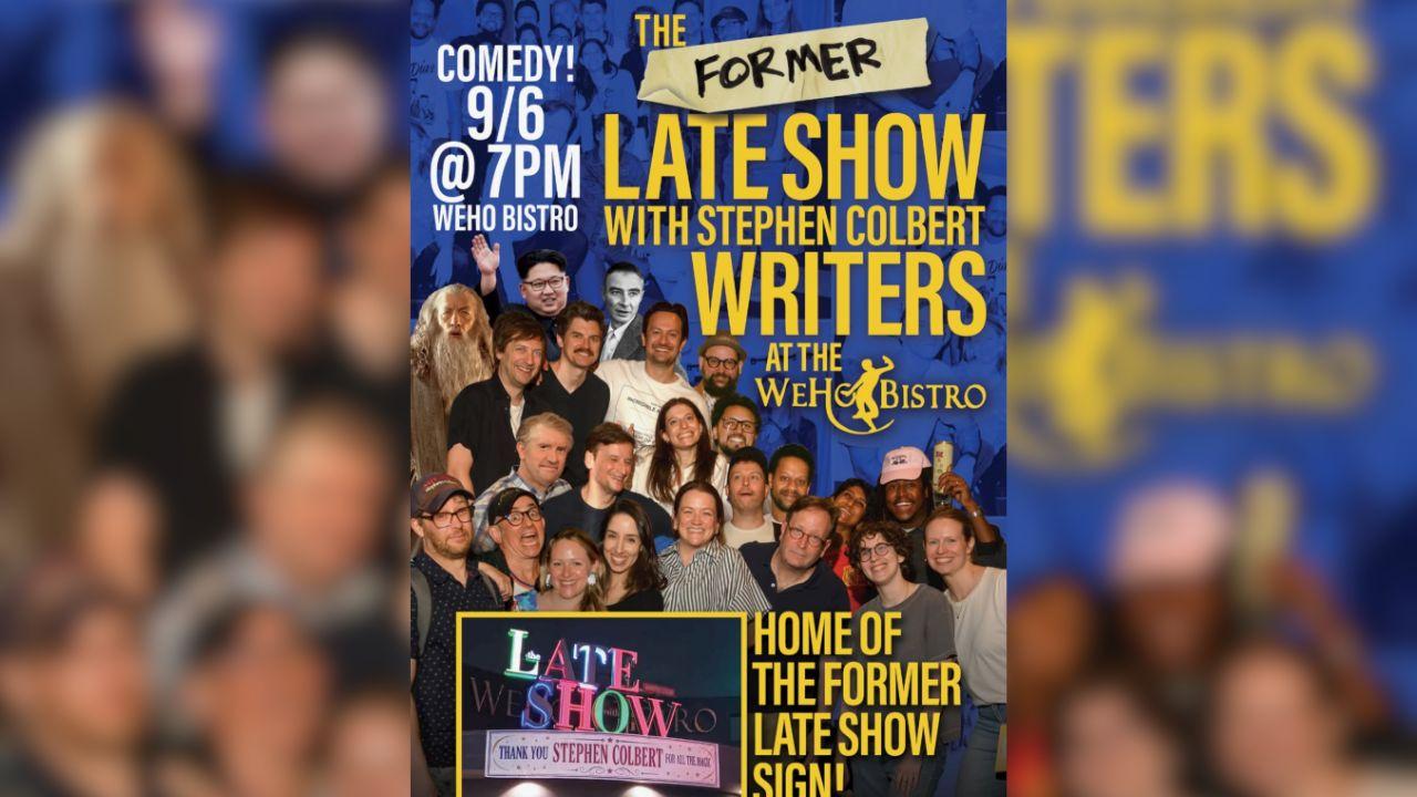 Image of The event marked another public appearance for the writers after the show’s cancelation.