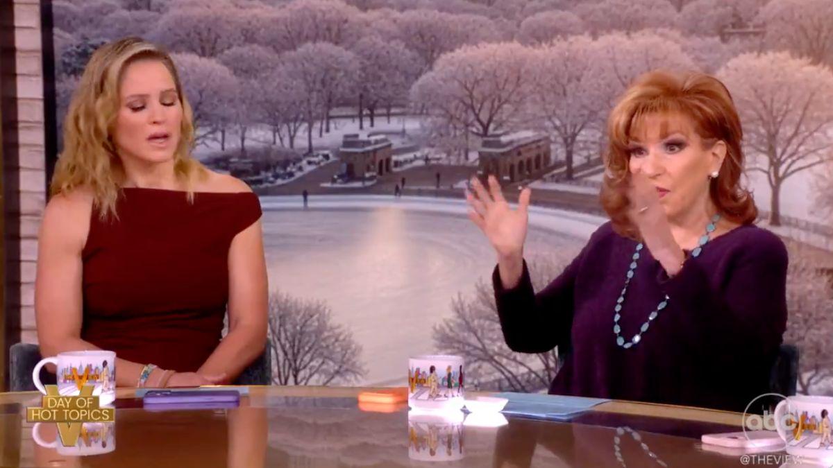 Photo of Joy Behar said Pam Bondi was 'mimicking' Donald Trump's behavior.