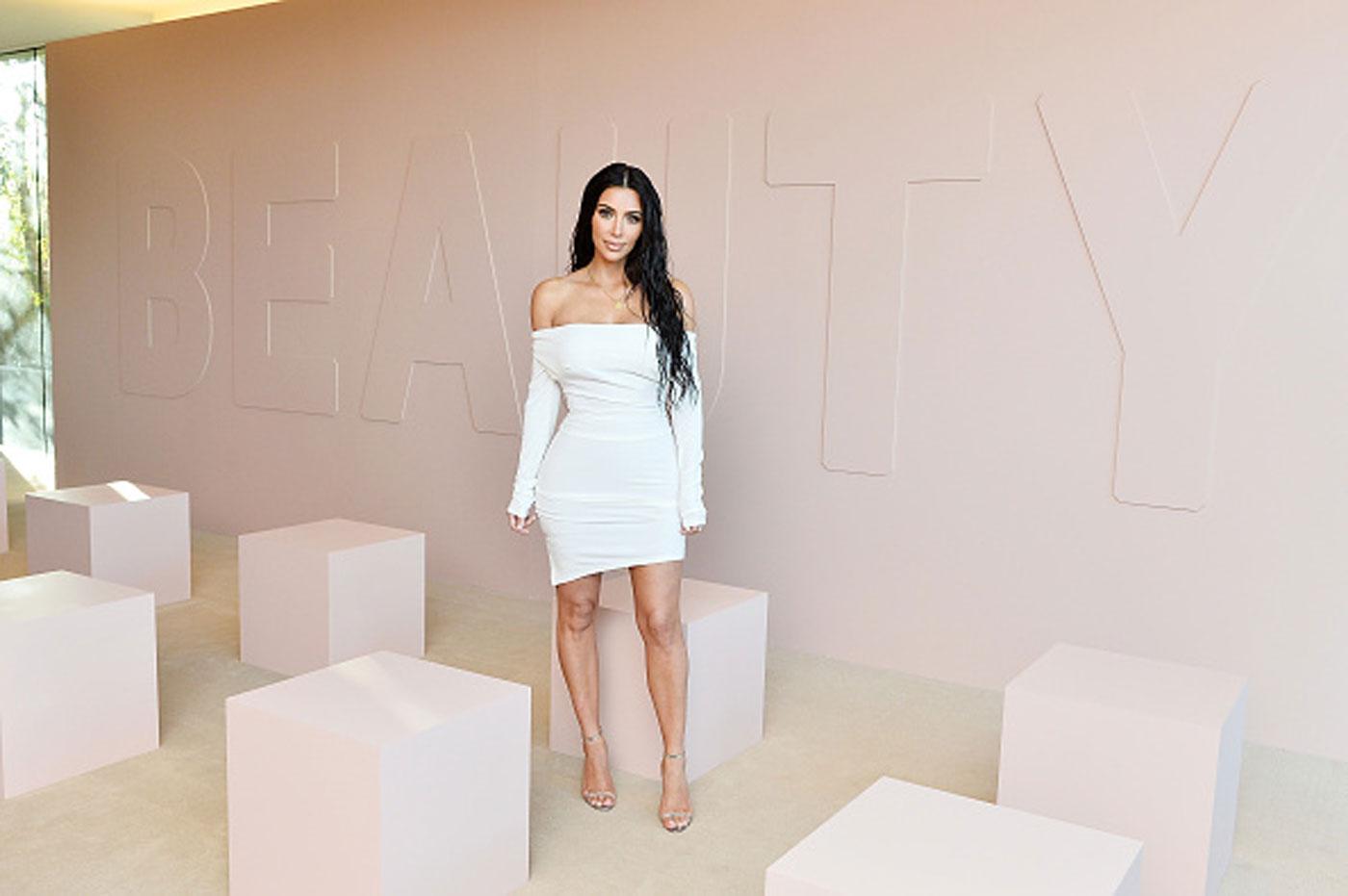 Kim Kardashian West Celebrates The Launch Of KKW Beauty