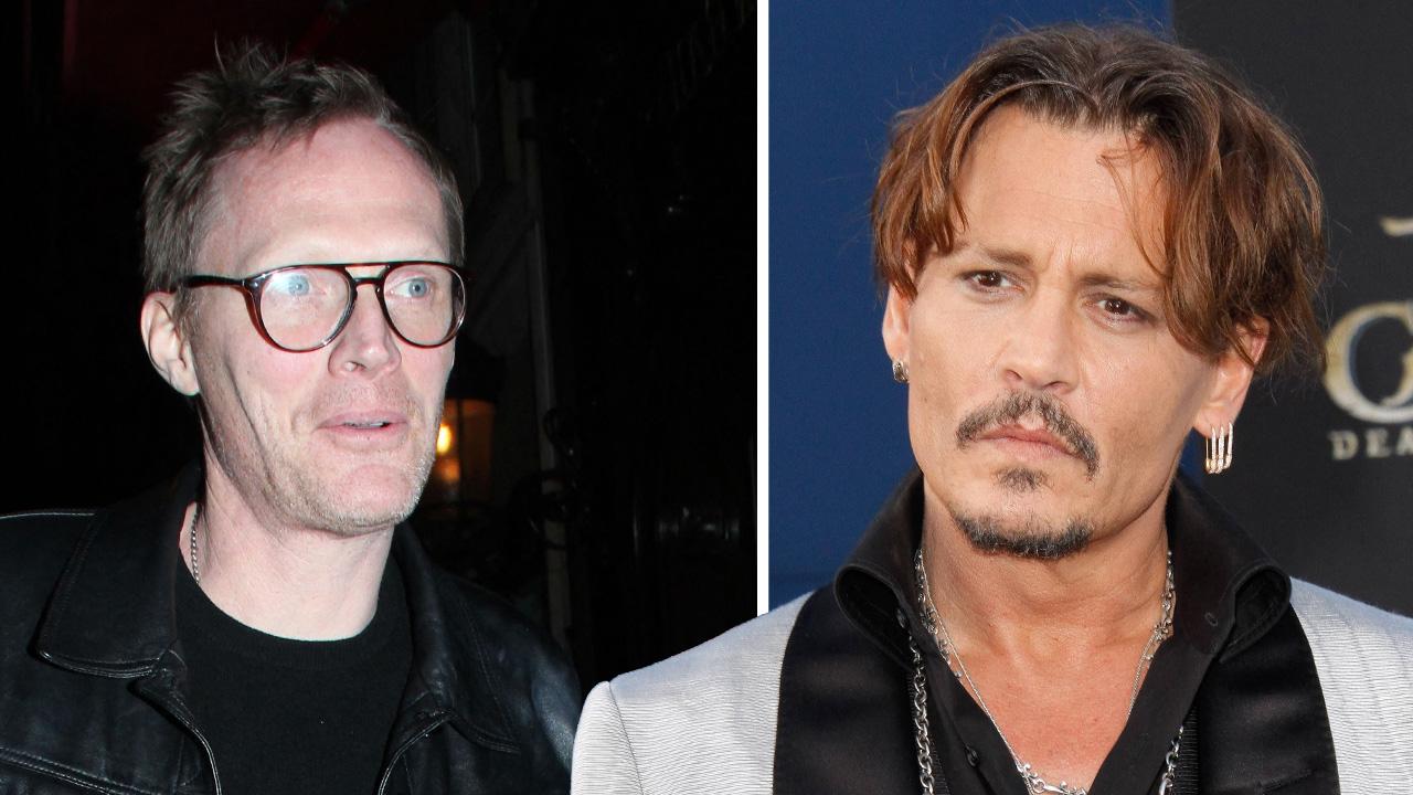 Photo of Paul Bettany and Johnny Depp