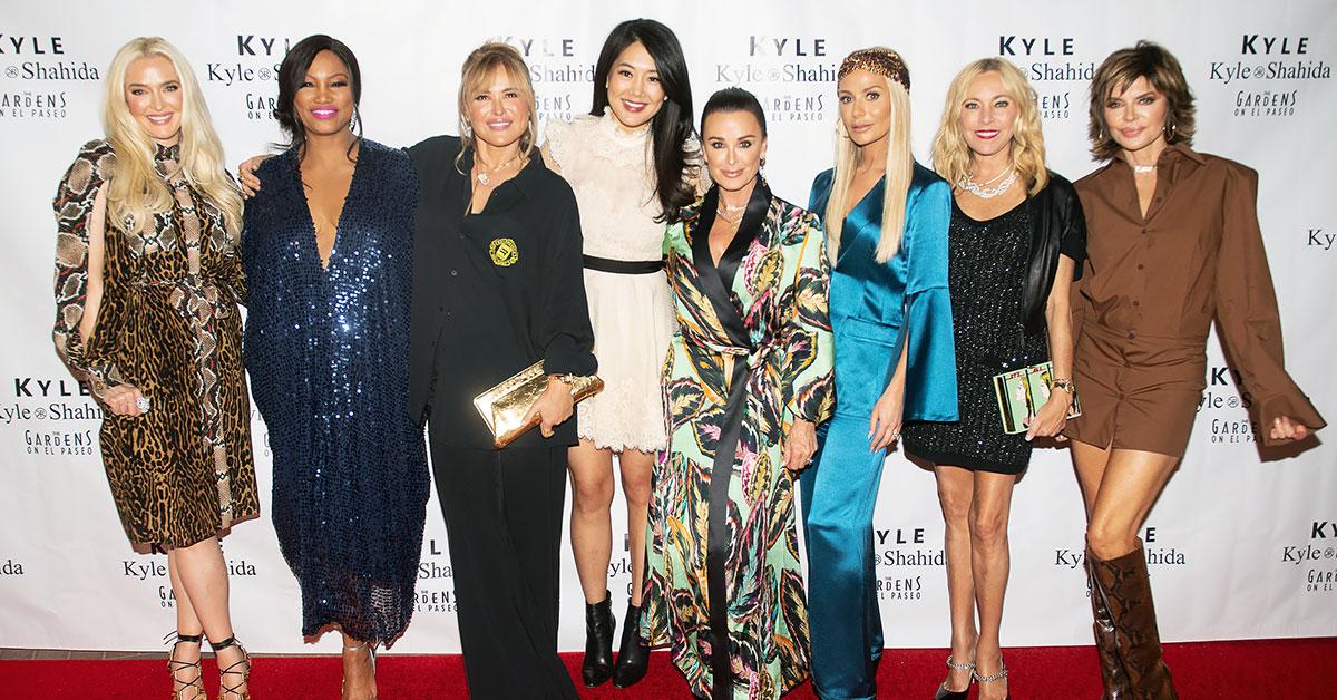 erika jayne supports kyle richards alongside rhboh cast at event ok