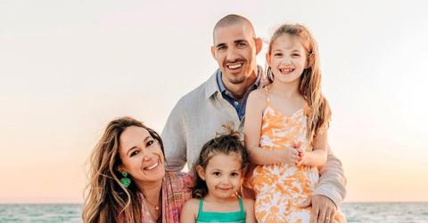 Photo of Haylie Duff, Matt Rosenberg and children.