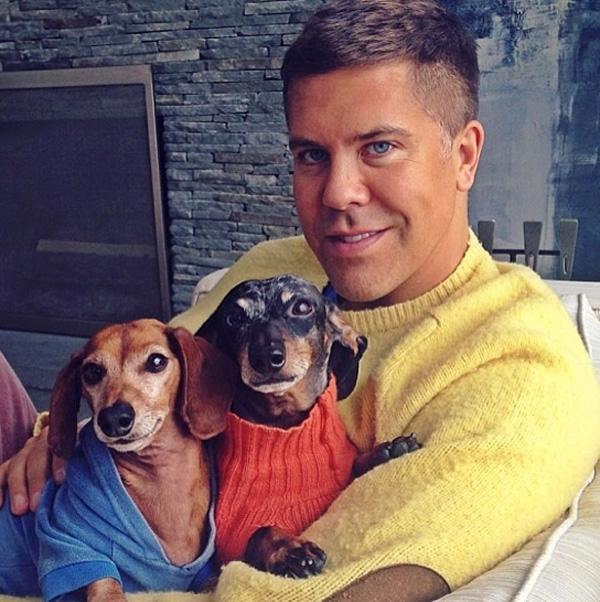 Fredrik Eklund With Fritzy and Mousey