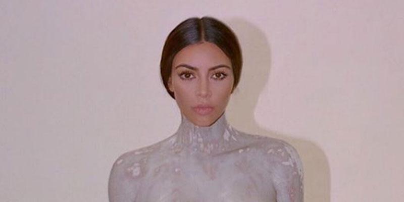 Kim kardashian most naked pic of 2018