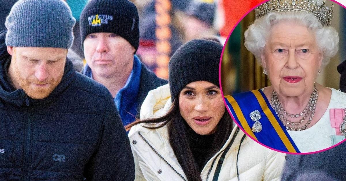 Queen Elizabeth Continued Seeing Prince Harry and Meghan Markle After Royal 'Estrangement' in 2020: 'She Knew Families Are Complicated'
