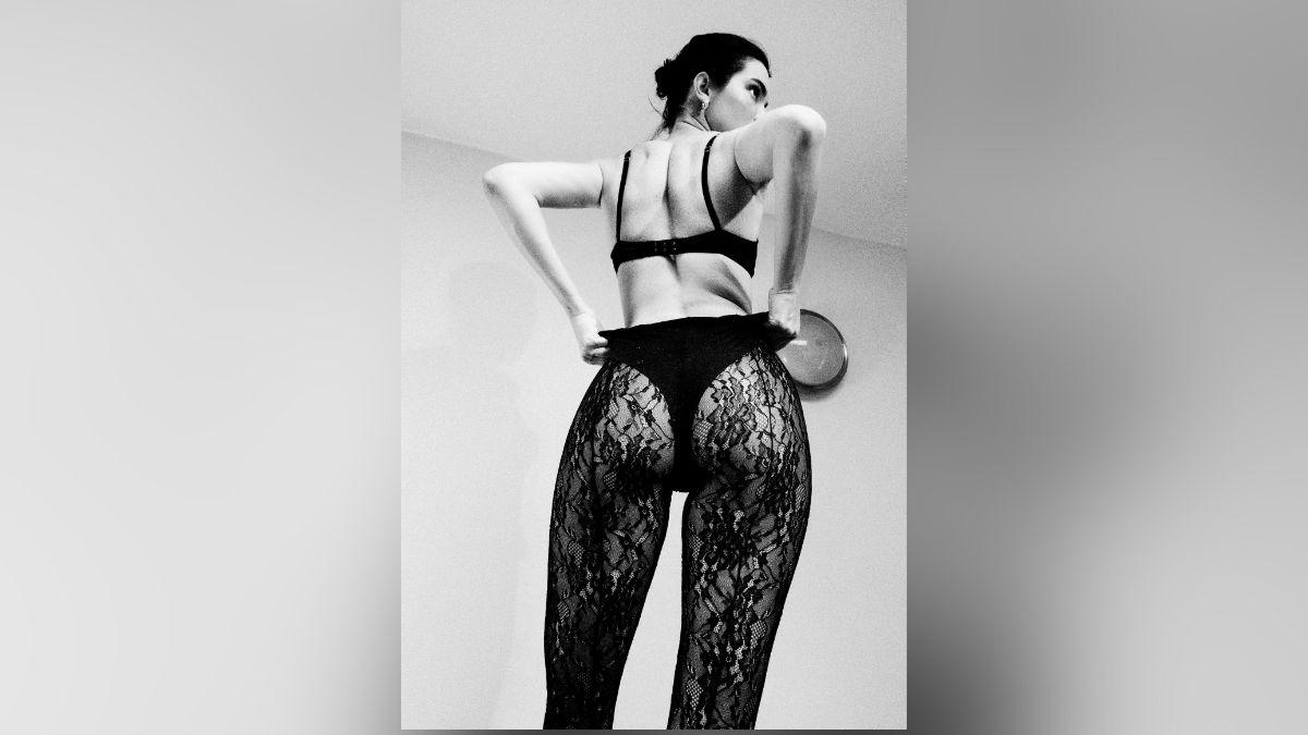 image of Kendall Jenner shared a daring photo series on Instagram.