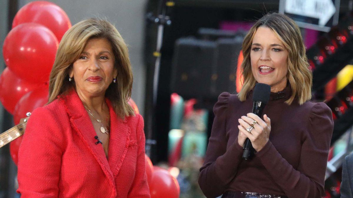 Photo of Hota Kotb and Savannah Guthrie.