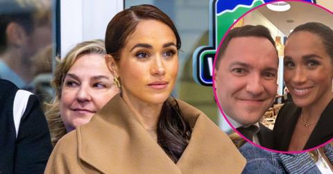 image of meghan markle and inset of Wille Rydman