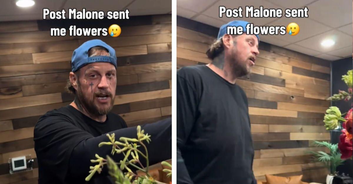 image of Jelly Roll revealed that he went to a hospital in Charlotte after battling a sinus infection.