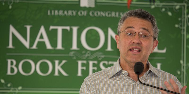 Jeffrey Toobin speaks at the National Book Festival in Washington D.C.