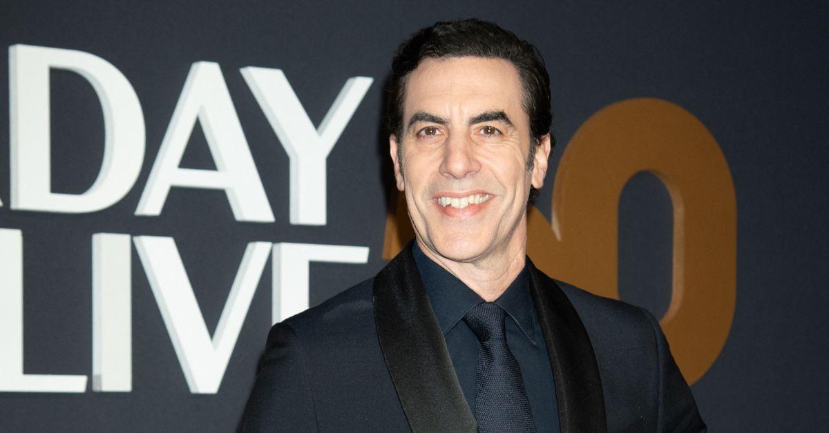 image of Sacha Baron Cohen joked about ‘hard launching [his] mid-life crisis’ on Instagram.