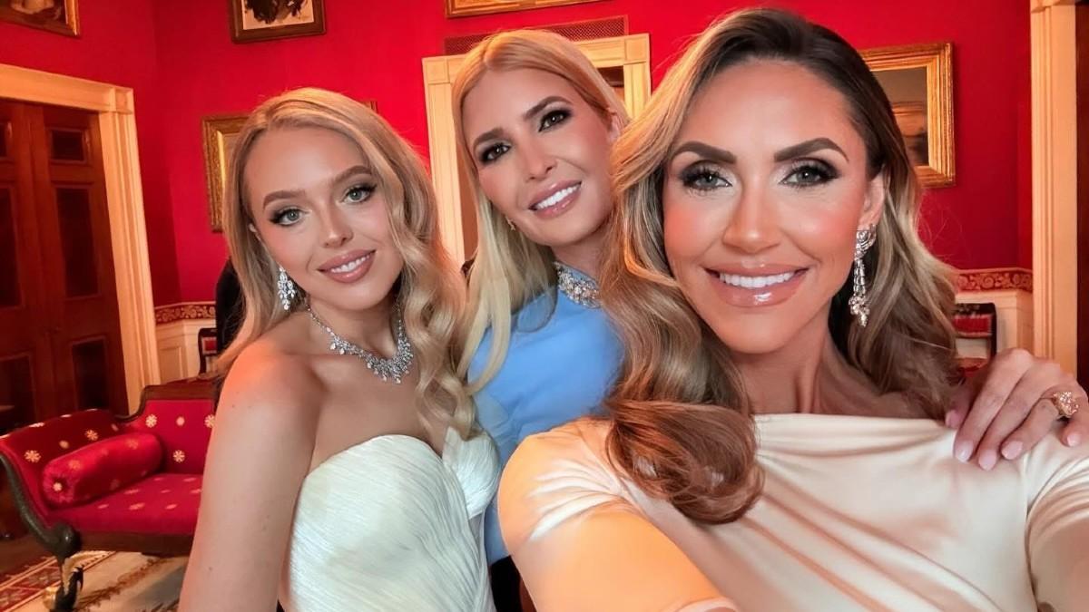 pic of Lara, Tiffany & Ivanka Trump. 