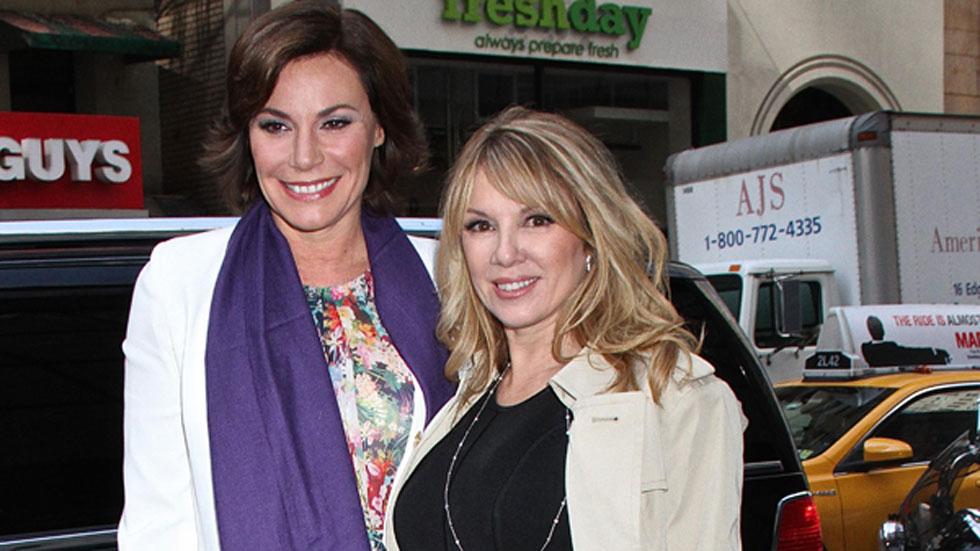 WATCH Ramona Singer And Countess LuAnn de Lesseps Hug In New York City