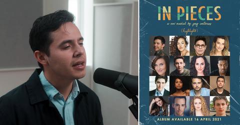 david archuleta broadway stars joey contreras in pieces album