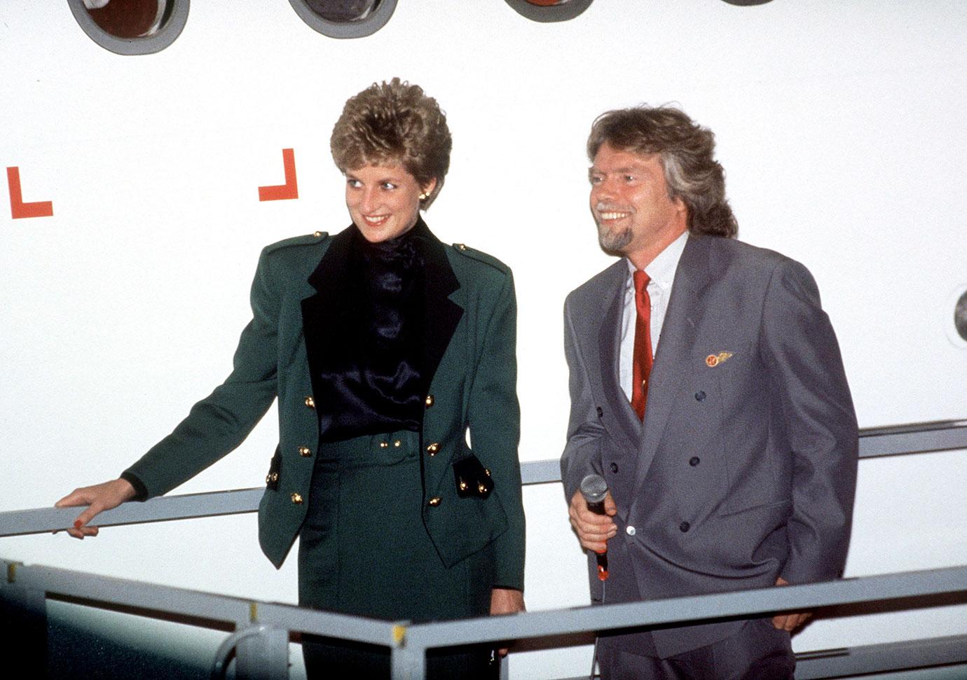 Diana And Richard Branson