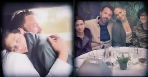 ben affleck jennifer lopezs twins video montage kids birthday pp