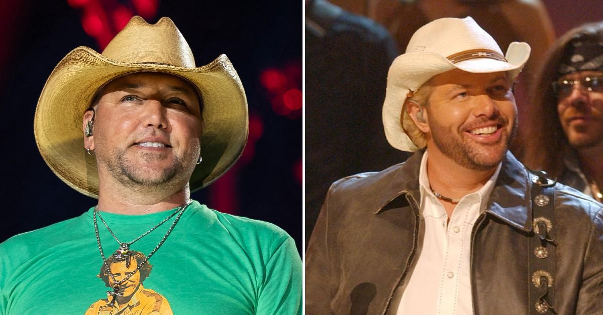 jason aldean praised the late toby keith for inspiring him to always speak his mind pp
