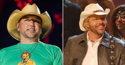 jason aldean praised the late toby keith for inspiring him to always speak his mind pp