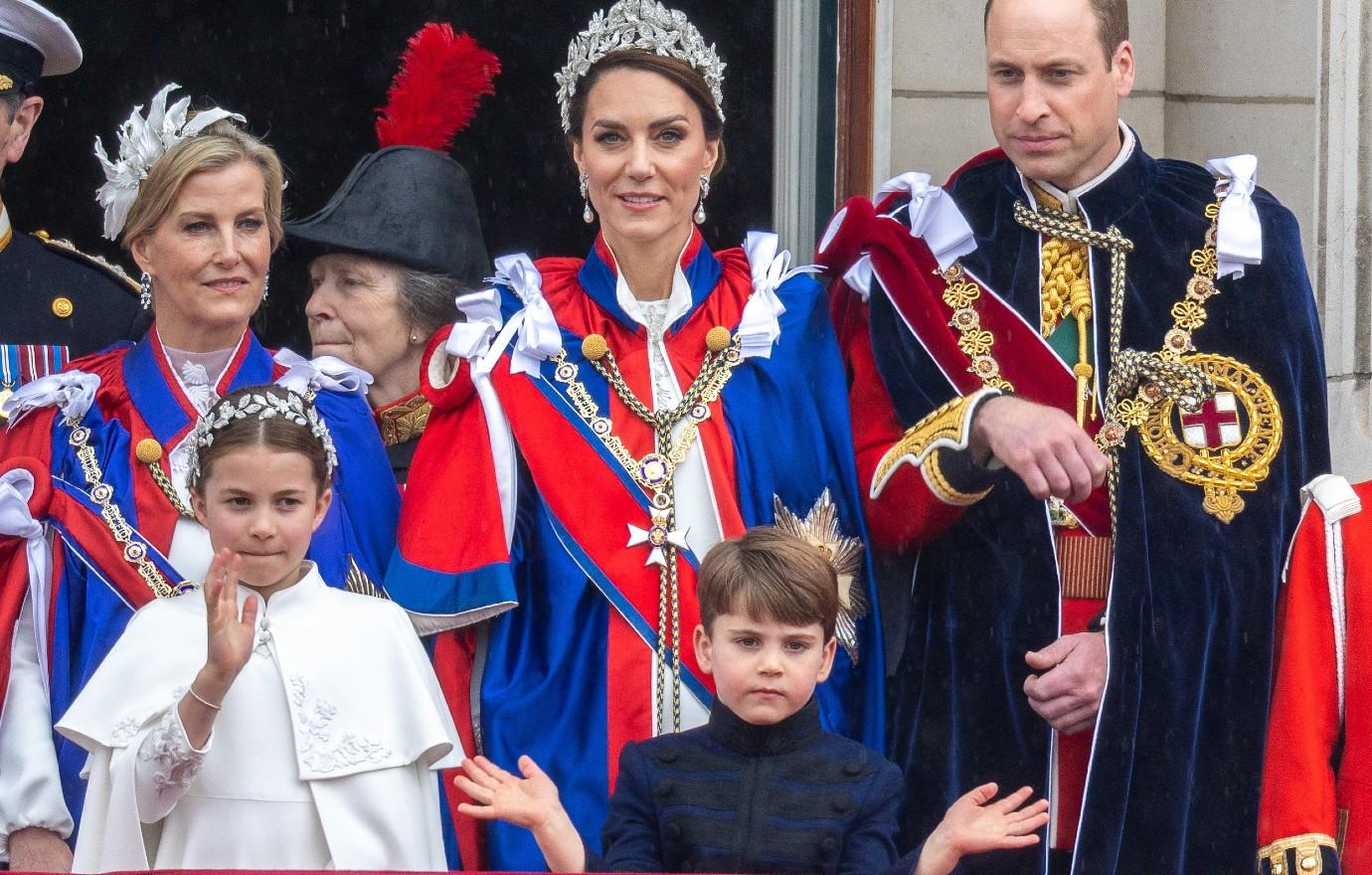 Prince Louis, 5, Spotted Yawning At King Charles III's Coronation