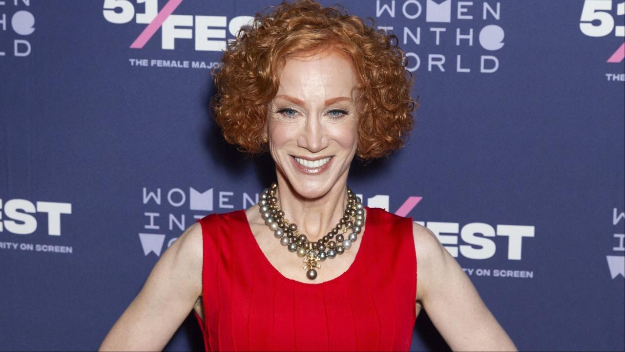 Kathy Griffin red carpet
