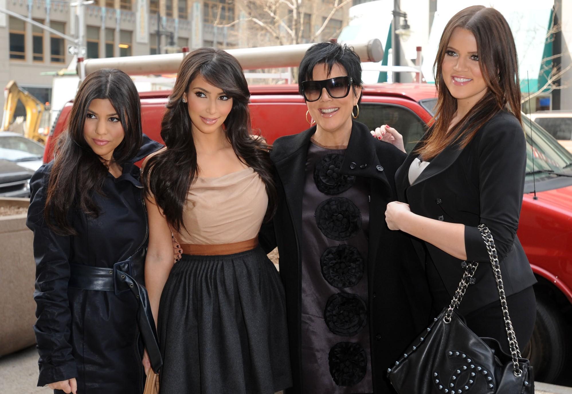 The Kardashian girls in New York City