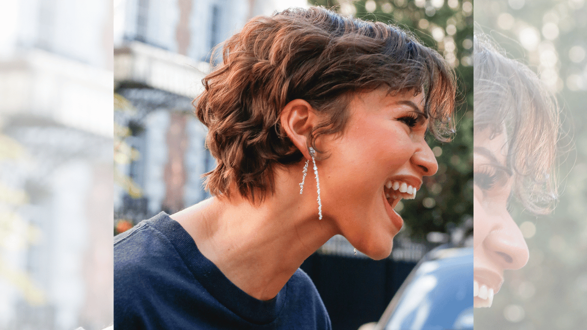 Image of Zendaya and Tom Holland spoke to fans while promoting 'Spider-Man: Brand New Day' in Paris.
