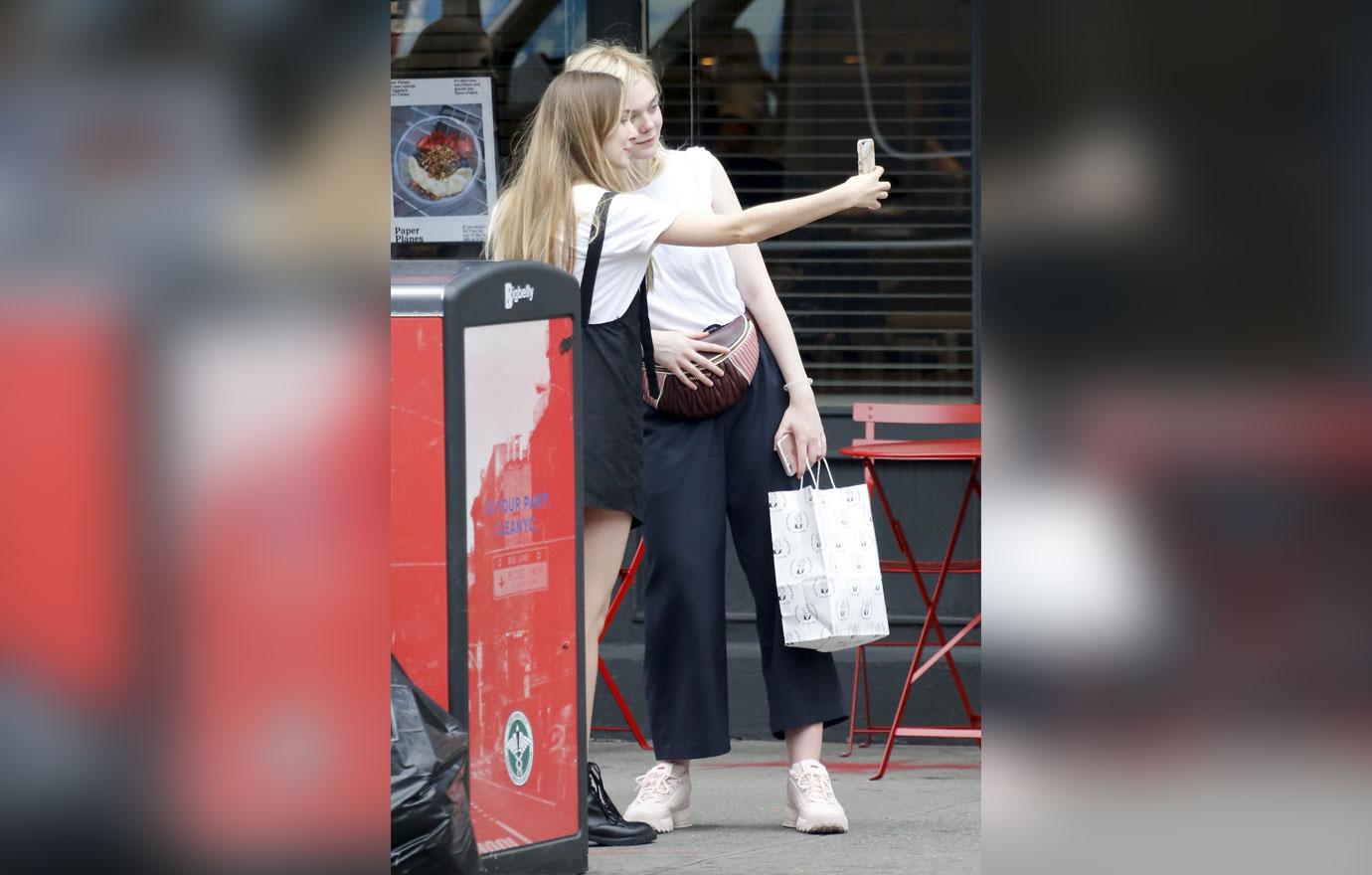 Elle Fanning Braless SoHo Pics 05