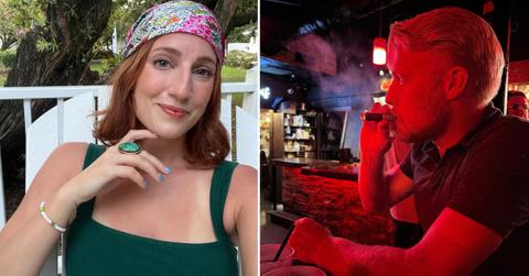 Composite photo of Olivia Plath and Ethan Plath