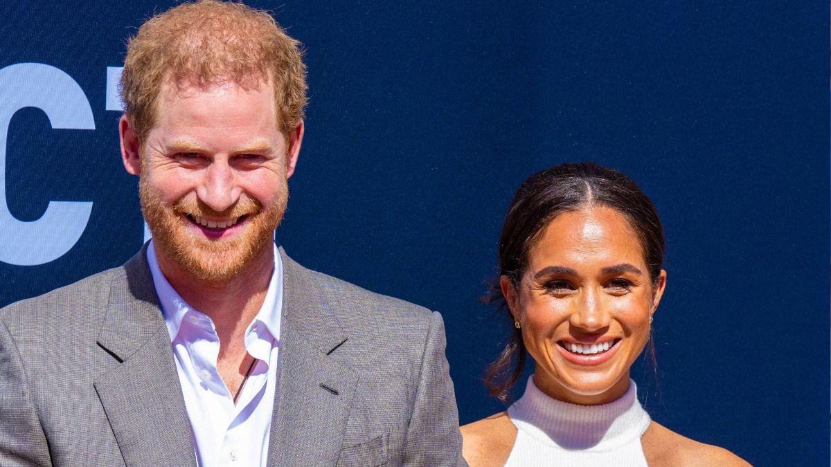 image of prince harry and meghan markle