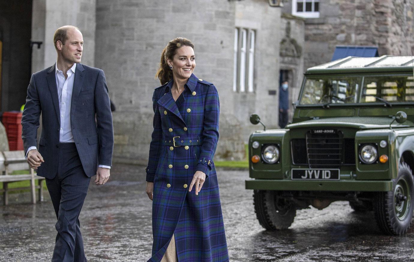 the duke and duchess of cambridge attend a drive in movie