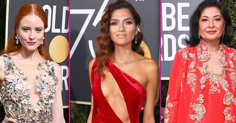 Celebs who did not wear black to golden globes 2018 hero