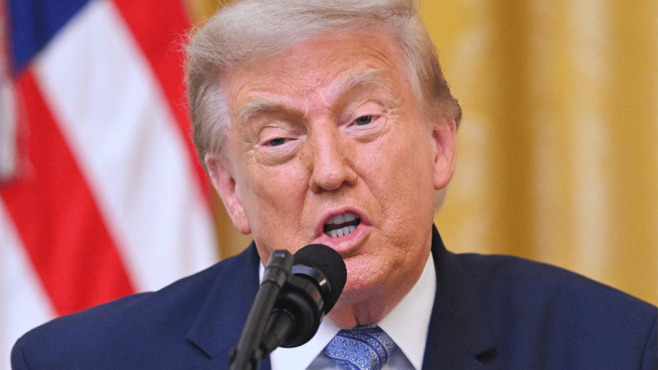 Image of Donald Trump said his attempt to use the phonetic phrase failed during a previous meeting.