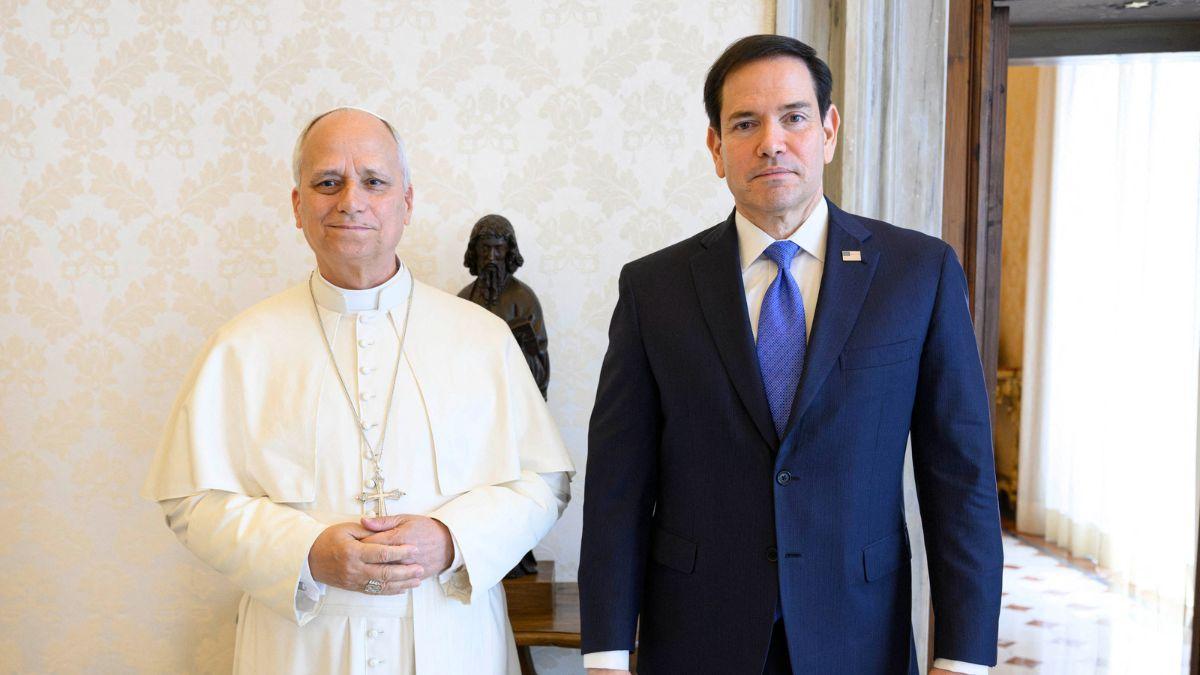 Image of The Vatican described the meeting as cordial