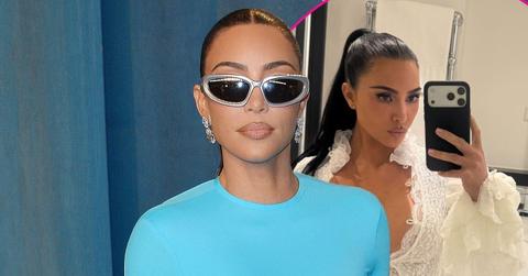 kim kardashian revealing top lacy pants