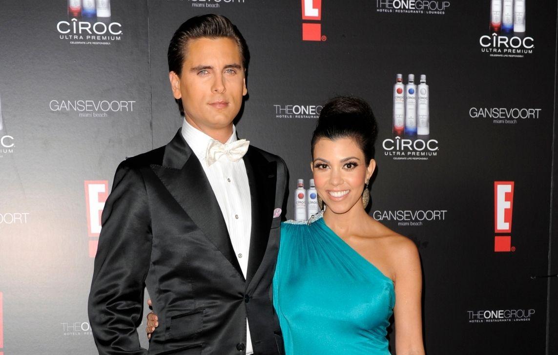 scott disick not invited kourtney kardashian travis barker wedding