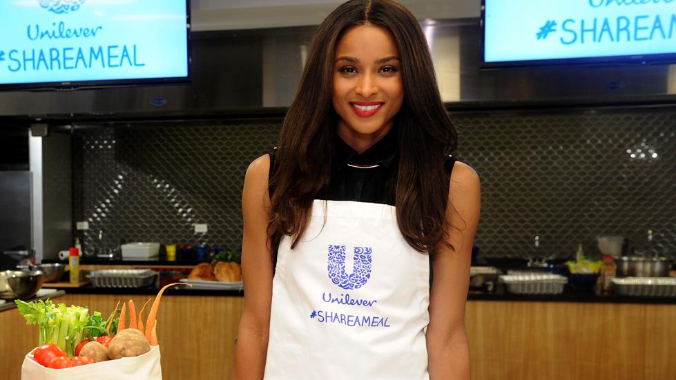 Grammy Award winning Singer, Songwriter And Actress, Ciara Partners With Unilever And Feeding America To Help &#8220;Share A Meal&#8221; This Holiday Season To End Child Hunger