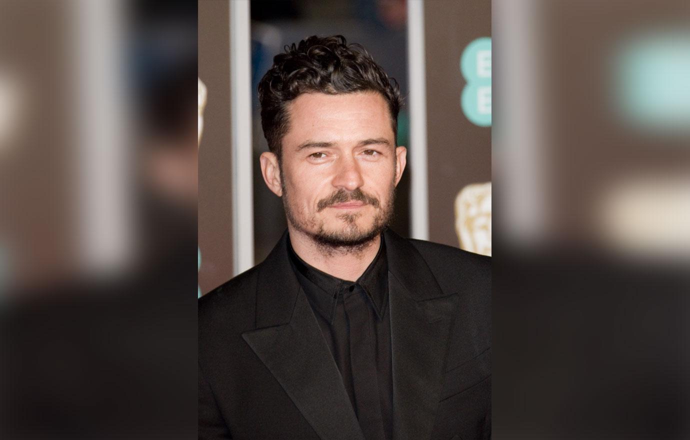 Orlando Bloom attends the EE British Academy Film Awards (BAFTAs)