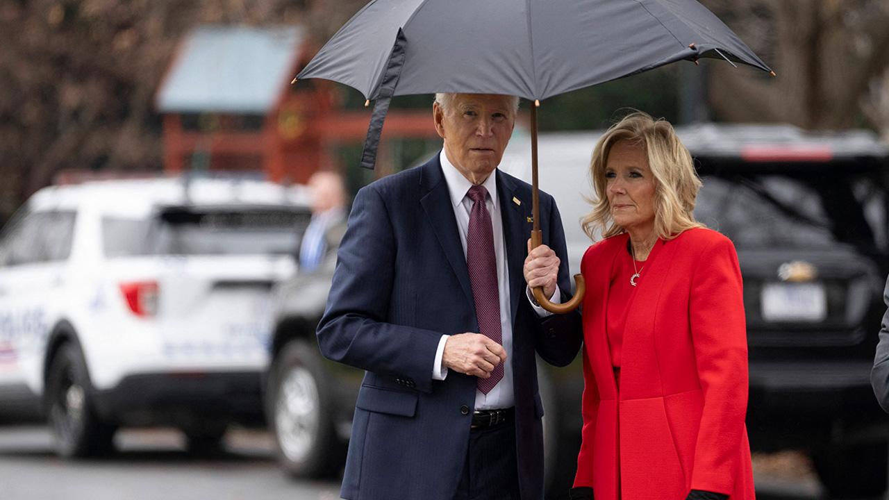 Image of Jill Biden asked God to take her instead of her son.