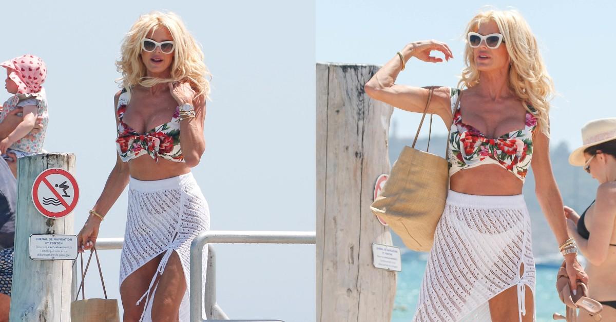 victoria silverstd split pic st tropez