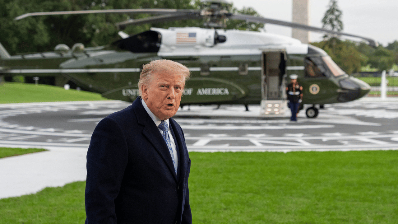 photo of The POTUS noted the guests would be the 'first people to step foot' into the area.