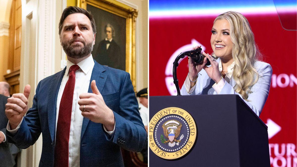 J.D. Vance,Erika Kirk