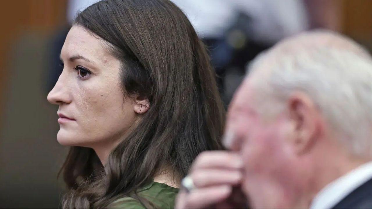 Image of Lindsay Clancy and lawyer