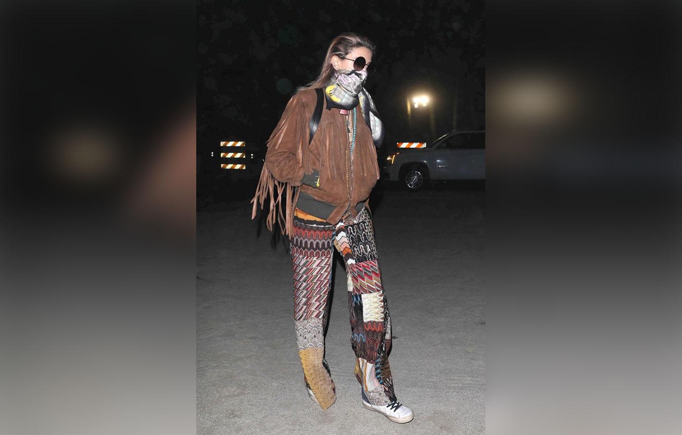 *EXCLUSIVE* Paris Jackson and a mystery man enjoy night one of Coachella Music Festival