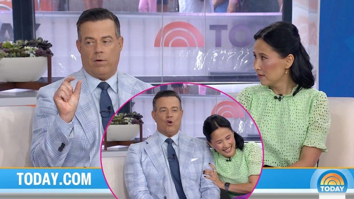 photo of Carson Daly and Vicky Nguyen