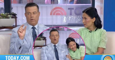 photo of Carson Daly and Vicky Nguyen