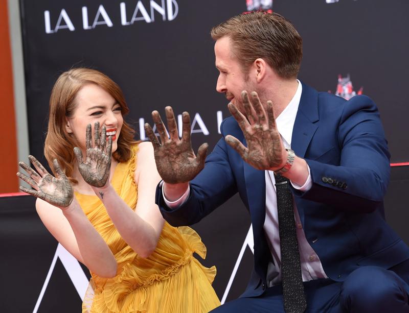 Stars attend the &#8216;La La Land&#8217; Hand &amp; Footprint Ceremony