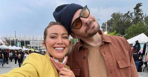 hilary duff explains social media absence family sick pp